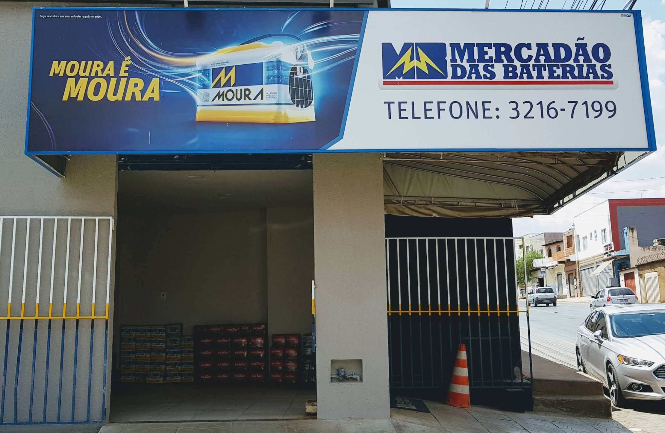 Fachada Mercadão das Baterias
